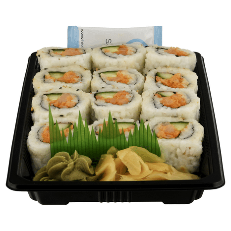 Hissho Sushi Spicy Shrimp Roll, Cooked