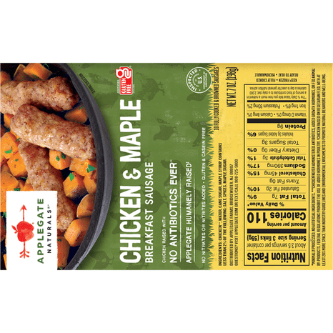 Applegate Naturals Chicken & Maple Breakfast Sausage