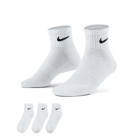 Nike Everyday Cushioned Training Ankle Socks, Large