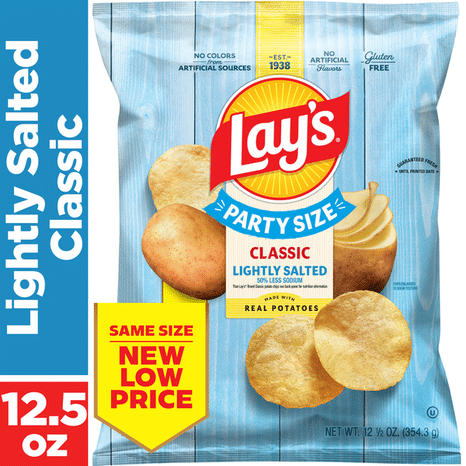 Lay's Lightly Salted Potato Chips Classic