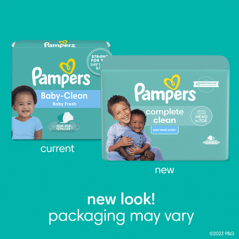 Pampers Complete Clean Wipes
