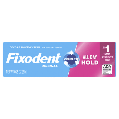 Fixodent Complete Original Denture Adhesive Cream