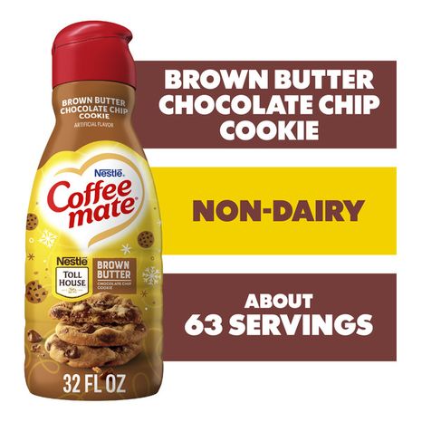 Coffee mate Toll House Brown Butter Chocolate Chip Cookie Flavored Coffee Creamer