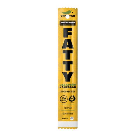 Fatty Jalapeno & Cheddar Meat Stick