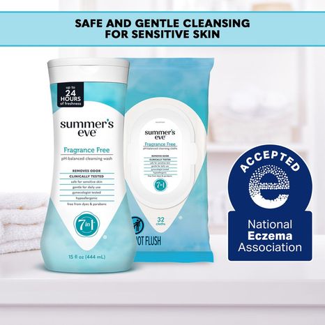 Summer's Eve Fragrance Free Cleansing Wash