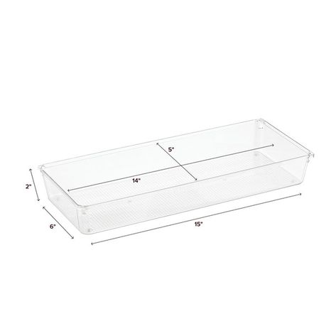 The Everything Drawer Organizers - Clear