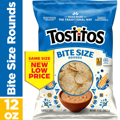 Tostitos Tortilla Chips, Bite Size Rounds