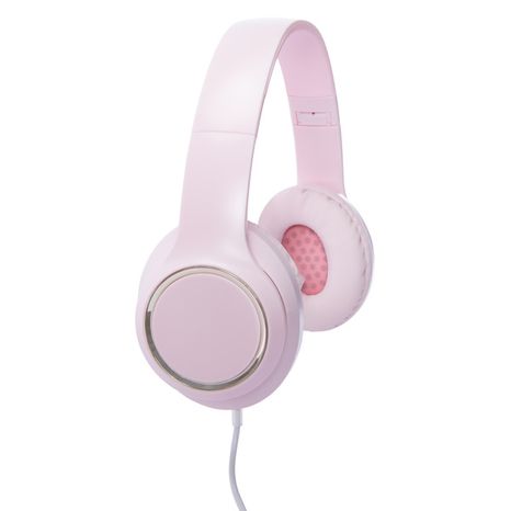 Bass Jaxx Superior Stereo Headphones With Mic - Pink