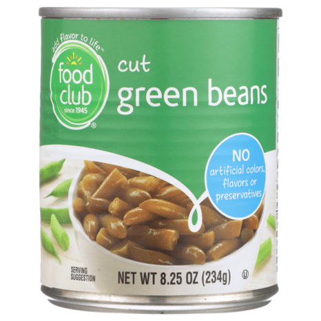 Food Club Cut Green Beans