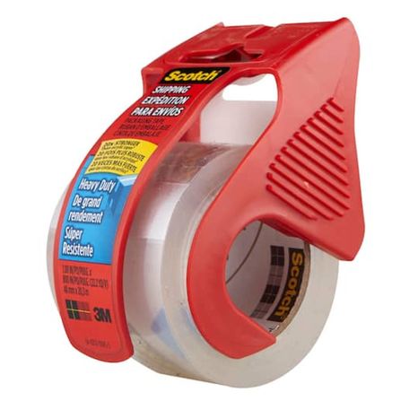 Scotch Heavy Duty Shipping Packaging Tape With Dispenser