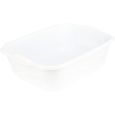8 Quart White Dish Pan