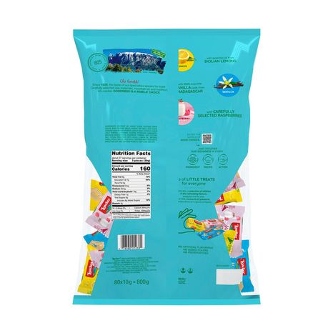Loacker Minis Spring Mix, Variety pack of creme-filled wafer cookies