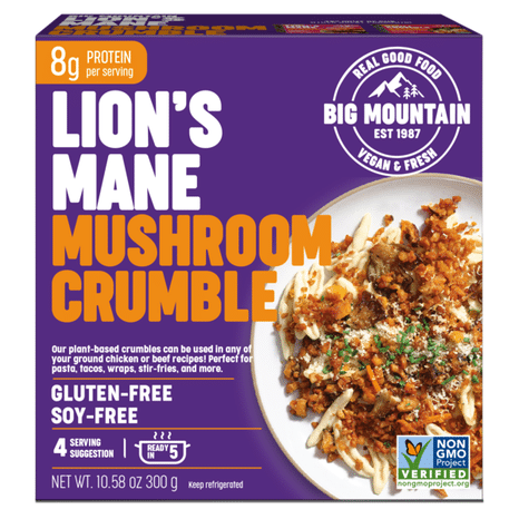 Big Mountain Foods Lion's Mane Mushroom Crumble