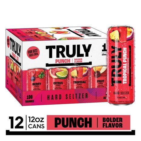 Truly Hard Seltzer Punch Variety Pack