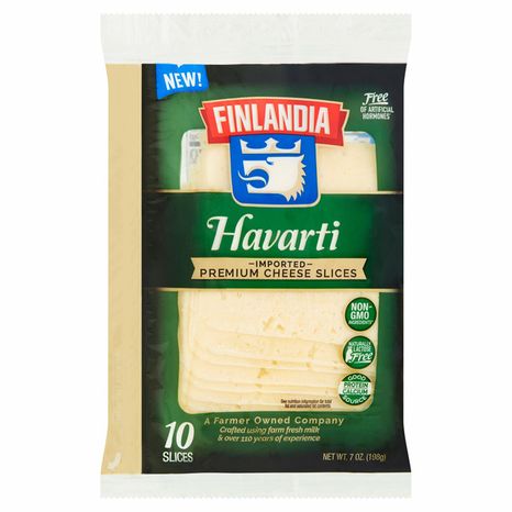 Finlandia Havarti Imported Premium Cheese Slices