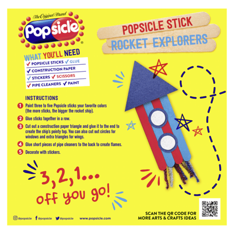 Popsicle Ice Pops Firecracker Frozen Confection Pop