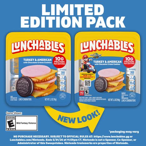 Lunchables Turkey & American with Chocolate Creme Cookies