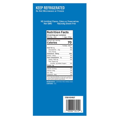 Pure Provisions Hard-Boiled Free Range Eggs