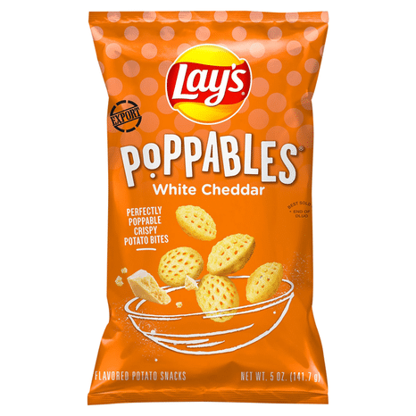 Lay's Potato Snacks, White Cheddar