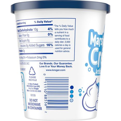 Kroger Marshmallow Creme