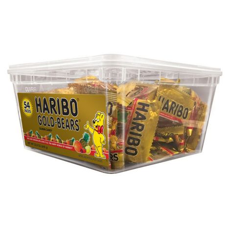 HARIBO Gummi Candy, Treat Size Packs