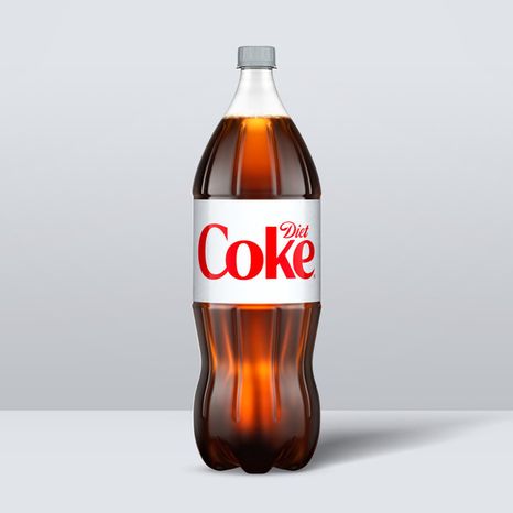 Diet Coke Soda Bottle