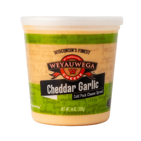 Weyauwega Cheese Cheddar Garlic Cheese Spread
