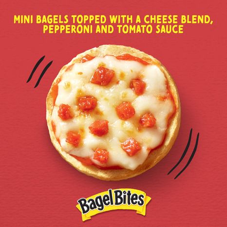 Bagel Bites Cheese & Pepperoni Mini Pizza Bagel Frozen Food Snacks