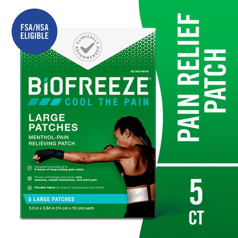 Biofreeze Pain Relief Patches
