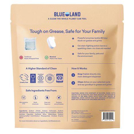 Blueland Dishwasher Detergent Tablets