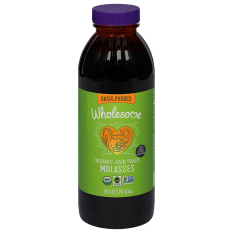 Wholesome Molasses, Organic, Unsulphured