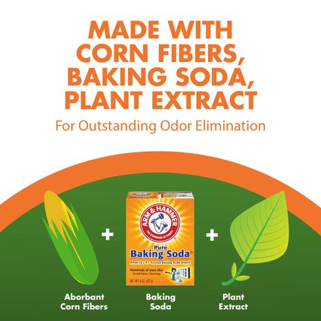 Arm & Hammer Naturals Clumping Litter With Corn Fibers