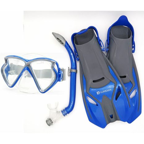 GUARDIAN Estero Snorkeling Set, S/M - Blue