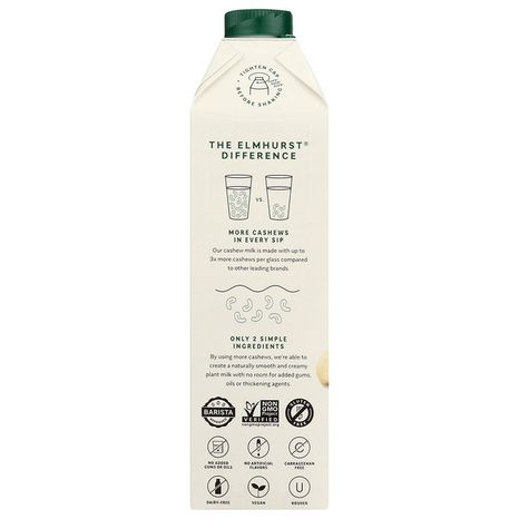 Elmhurst Unsweetened Cashew Milk