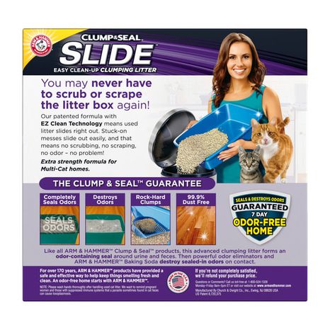 Arm & Hammer Slide Easy Clean-Up Multi-Cat Clumping Cat Litter