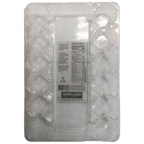 Kirkland Signature Organic Free Range Egg USDA Grade A Lg, 24 ct