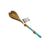 Now Design Dipped Turquoies Salad Servers