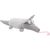 Petco Nubby Gray Armadillo Dog Toy 12" L X 3" W X 5.5" H