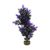 Petco Purple & Black Bush Plant Plastic Aquarium Plant