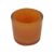 Black & Orange Glass Votives