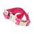 Petco Adjustable Pink & White Dotted Dog Collar