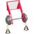 Insight Activi Toys Mirrored Barbell Bird Toy 3.5" L X 2" W X 3.5" H