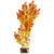 Petco Imagitarium Large Bush Plant Orange Plastic