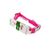Petco Adjustable Pink & White Dotted Dog Collar