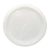 First Street Fs Touch Of Color White Plastic Plate 7 Inch