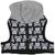 Petco Glam Cat Black Skull Hood Cat Harness One Size