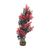 Petco Red Bush Plant Plastic Aquarium Plant