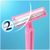 Gillette Daisy 2 Women's Disposable Razors
