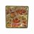 Caspari Linen Leaves Dessert Plates