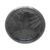 First Street Touch Of Color Black Velvet Plastic Plate, 7 Inch